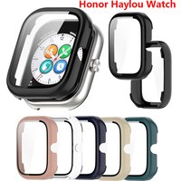 Case for Honor Choice Haylou Watch, Ultra-Thin PC Hardness Bulit-in Tempered Glass Full Coverage Protective Shell Cover.