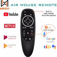 MRSVI G10S PRO télécommande vocale universelle 2.4G sans fil, rétroéclairé, apprentissage IR, Gyroscope Air Mouse contrôle pour Android TV Box