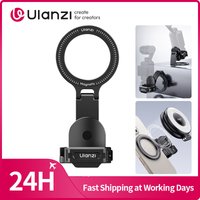 Ulanzi PM01 Pocket 3 Magnetic Expansion Adapter for Pocket3 Phone Holder for iPhone 16 15 14 13 Vlog Kit