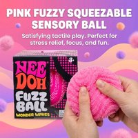 NeeDoh Fuzz Ball Wonder Waves Sensory Fidget Squeeze Squishy Stress Reliever Toy