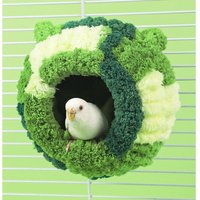 Bird Nest Parakeet Breeding House Parrot Snuggle Hut Budgie Bed for Conure Budgie Parakeet Cockatiel Lovebird Canary Finch