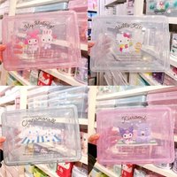 Cartoon HelloKitty Storage Box with Lid Cute My Melody Peripheral Large-capacity Desktop Storage Box Commodity Storage Box Gift