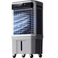 Evaporative Air Cooler 50L, Portable Water Cooling Fan, 3 Wind Speeds, Home Use Cool Air Conditioner, Large Tank Capacity
