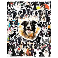 AliExpress GOGOTU 50PCS Border Collie Graffiti Sticker Cartoon Cute Dog Decoration DIY Laptop Phone Luggage Bicycle Waterproof Stickers Kids Gifts