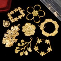 5pcs/Lot Wholesale Stainless Steel Flower Leaf Sun DIY Charms Women Wing Cross Star Necklace Pendants Snake Starfish Jewelry