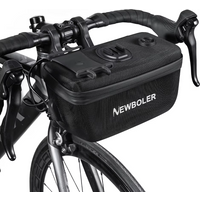 AliExpress NEWBOLER Multifunctional Bike Front Bag 4IN1 Waterproof Cycling Head Bag EVA Hard Shell Bike Handlebar Bag Cycling Accessories
