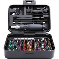 Ensemble de tournevis de précision 132 en 1, avec embouts magnétiques de couleurs différentes, 108 embouts, kit d'outils de réparation pour la réparation d'appareils électroniques, iPhone, Mac, iPad,