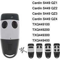 New Cardin S449 QZ2 QZ3 QZ4 QZ1 Gate Remote Control 433MHz Cardin TXQ449100 TXQ449200 TXQ449300 TXQ449400 Garage Remote Control