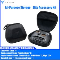 FLYDIGI Gamepad Accessory Bag for FLYDIGI APEX 5 Gamepad Storage Bag, Multiple Joysticks & Cross Keys Replacement Parts