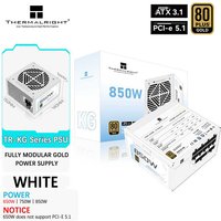 Thermalright TR-KG850-W White ATX3.1 PCI-E 5.1 PSU Fully Modular Gold Power Supply 650W/750W/850W 650W doesnot support PCI-E 5.1