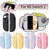 Soft Silicone For Nintendo Switch 2 Case, Hand Grip Shell for NS2 Joycon Full Protective Cover for Nintendo Switch 2 Accessories