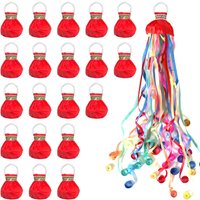 20Pack Streamers Popper Hand Throw Streamers No Mess Confetti Magic Paper Cracker for Celebration Birthday Propose Engagement