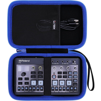 LTGEM Case Compatible with Roland AIRA Compact P-6 / S-1 / T-8 / E-4 / J-6 Creative Sampler Drum Sequencer, Blue(Case Only)