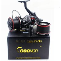 12+1BB 9000+8000 Series High Speed Carp Distant Fishing Wheel 4.6:1 Spinning Fishing Reel With8000 Series Spare Metal Spool