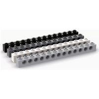 *Techic Brick 1X14 w. holes* 10pcs DIY enlighten block brick part No.32018 , Compatible With Other Assembles Particles