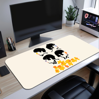 Music Band The B-Beatles Mouse Pad Desk Mat Large Non-slip Anti-fray Keyboard Ergonomic Office Rubber PC Home Custom