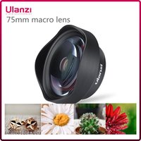 Ulanzi 75 mm 10 x Super-Makroobjektiv, Telefonkameraobjektiv, 17 mm Gewinde, Telefonobjektiv mit Clip für iPhone 15 14 Sumsang