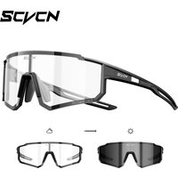 AliExpress SCVCN Photochromic Sunglasses Cycling Glasses Mountain Bike Goggles Men Baseball Eyewear Bicycle Sports Glasses UV400 Lens