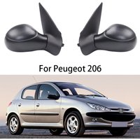 For Peugeot 206 6139283 Left and Right Car Rear View Mirror Assembly Auto Side Door Mirror Power Operated Folding Heated