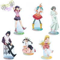 Anime ”Monogatari Series“ 15CM Acrylic Stand - ’Koyomi Araragi‘ Display Stand Decoration anime Character Birthday Gift
