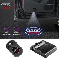 1/2pcs LED Car Door Welcome Light Laser Projector Logo Light For Audi Sline RS QUATTRO A3 A4 A5 A6 b6 b7 b9 8p 8v b8 c7 S8 TT S5