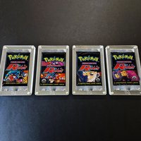 PKM 2000 Team Rocket Booster Pack 1st Edition Version Game Cards Unlimited Vintage Sealed PTCG Devastation essie James Gyarados
