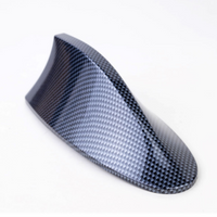 Car Carbon Fiber Shark Fin Antenna for VW Volkswagen Polo Golf Passat Beetle Alltrack tiguan Skoda Superb A7