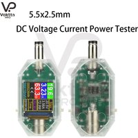 DT550 DC 4.5-50V 0-6A High Precision Digital DC Voltage Current and Power Meter Interface Tester 5.5*2.5mm