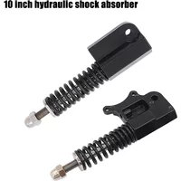 10 Inch Front Suspension Shock Absorber for Electric Scooter Hydraulic Spring Shock Absorption Kit Front Suspension Fork Parts