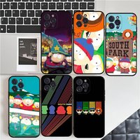 South Park Cute Cartoon Soft Back Phone Cover Case For IPhone 17 16 Pro Max 15 12 11 16e 13 Mini 14 15 Plus