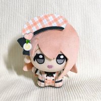 Project Sekai Hanasato Minori Cosplay Anime Plush 10CM Stuffed Body Plushie Cartoon Pendant Knapsack Ornament Birthday Gifts