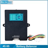 Heltecbms 5A Lipo/lifepo4/LTO Active Balancer 4s 6S 8S with Voltage Display 12V Lithium Battery Energy Transfer Active Equalizer