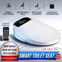 Toilet Remote Control Smart Instant Heating Display Toilet Seats Automatic flip cover Water Temperature and Pressure Adjustment