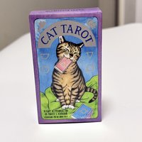 78Pcs Cat Tarot Deck Cute Kitten Series Russian Version Board Games Divination Tarot Cards