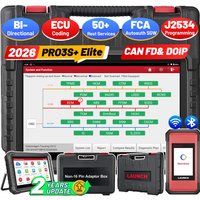 Outil de diagnostic OBD2 LAUNCH X431 PRO3S+ Elite 2026, outil de diagnostic bidirectionnel avec protocoles J2534, carte topologique tout-en-un, plus de 60 services, scanner pour camions 10,1 pouces