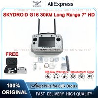 SKYDROID G16 Dual-Band Integrated FPV Remote Controller 30KM 7" HD Android13 Digital Video Transmission Pan-Tilt Drone RC Parts