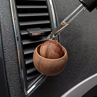 2pcs Wooden aroma diffuser, without fragrance oil, car accessories and interior tools Suitable for Xiaomi Tesla Toyota BYD