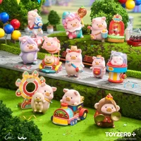Lulu The Piggy Colorful Paradise Series Blind Box Toys Kawaii Anime Action Figure Surprise Mystery Box Dolls Girls Gift