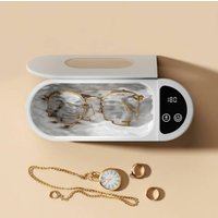 Portable Sonic Cleaner 300ml Large Capacity Jewelry Cleaner Machine Spectacle Cleaning Device Sterilization for Home