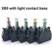 1PCS Xb4 Zb4 ZBV-M3 ZBV-B3 ZBV-B4 B5 B1 Push Button Switch Indicator Lamp Light