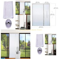 Sealing Cloth for Sliding Door of Mobile Conditioner Air Magnetic Screen Door Seal Auto-close Air Conditioning Baffle