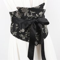 Women Wide Waist Matching Skirt Girdle New Belt Chinese Style Decoration Dress Shirt High end Sense Accessories Fabric Vintage