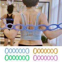 7 Ring Physical Stretch Resistance Band Portable Size Flexible Pull Up Assist Band Break-resistant Foldable Yoga Stretch Band