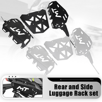 450mt 2026 Motorcycle Rear And Side Luggage Rack Set FOR CFMOTO MT450 MT 450 MT 2024 2025 Rear Luggage Rack Top Case Mount Plate