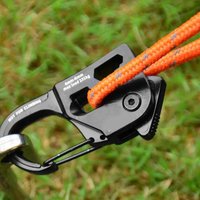 Tent Rope Tensioner Aluminum Alloy Outdoor Tightener Lightweight Paracord Accessories Rust-Proof Rope Tightening