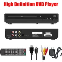 Portable 1080P DVD Players HD VCD Player Home Multimedia DVD Player Box For TV CD Players HDMI-Compatible Home Theater System