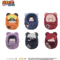 Naruto Sasuke Sakura Palm Zoo Plush Dumpling Dolls Anime Merchandise Palm Zoo Swaddle Plush Dolls Holiday Gifts Plush Charm