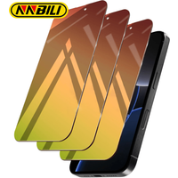 NNBILI 3Pcs Privacy Screen Protector Suitable for iPhone 17 16Pro Max Protective Film Bubble Free Scratch Full Coverage Gradient