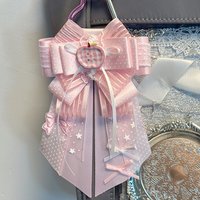 Lolita Bowknot Brooch Pin For Backpack Kawaii Versatile Ribbon Charm For Girls Bag,DIY Itabag Decoration Accessories Toys