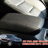 For Jeep Grand Cherokee 2011 2012 2013 2014 2015 2016 2017-2019 Car Armrest Cover Scratch proof Microfiber Leather Car Interior